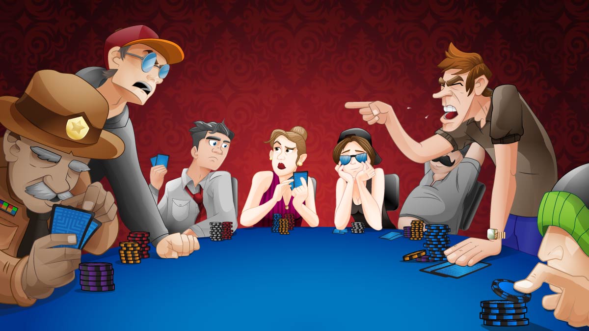 Poker tournament all in rules